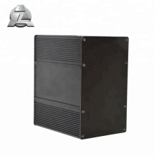 90x35 extruded aluminum pcb metal electrical black enclosure manufacturers